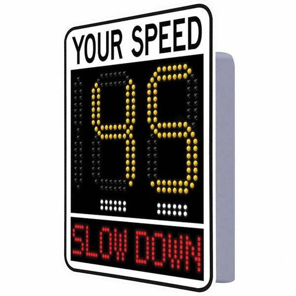 Speed Limit Sign: Rectangle, 
