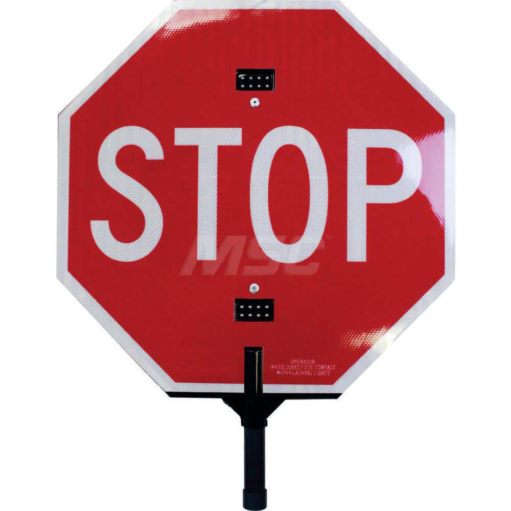 Traffic & Parking Signs, MessageType: Stop & Yield Signs , Message or Graphic: Message Only , Legend: Stop/Slow , Graphic Type: None  MPN:145795