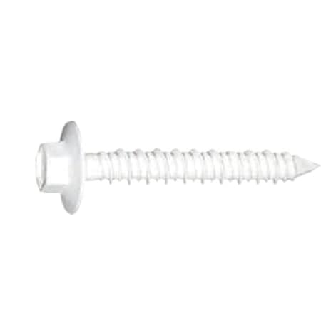 Screw Anchor, 1/4 in Dia., Hex, 2 1/4 in L, Steel Ultra Shield, 1000 PK MPN:3384100
