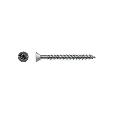 Screw Anchor, 1/4 in Dia., Hex, 5 in L, Stainless Steel Climaseal, 100 PK MPN:3460907