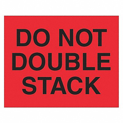 Label Do Not Double Stack 8x10 MPN:DL1094