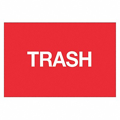 Label Trash 2x3 MPN:DL1149