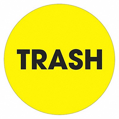 Label Trash Circle 2 MPN:DL1275