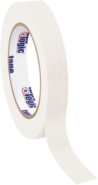 Masking Tape: 60 yd Long, 4.9 mil Thick, White MPN:T934003W