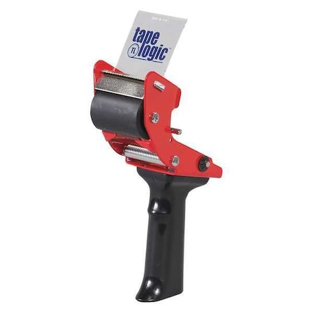 Tape Dispenser, Pistol, Steel/Plastic, Red/Black MPN:TDEC2