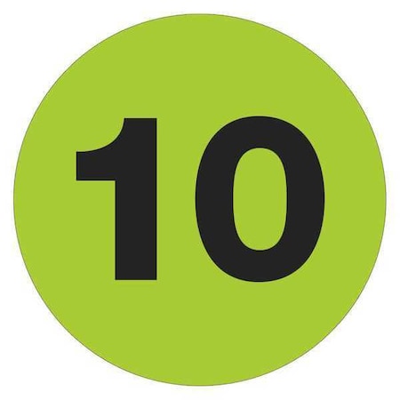 Tape Logic Number Labels, 