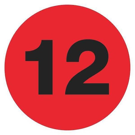 Tape Logic Number Labels, 