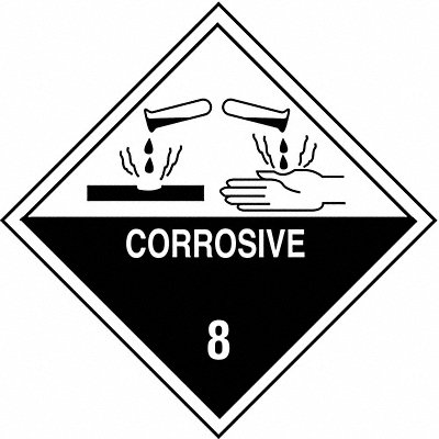 DOT Container Label 4 Label W PK50 MPN:16U955