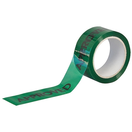 Carton Sealing Tape, Green/Black, 2Inx55Yd MPN:15C762