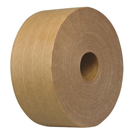 Carton Tape, Kraft Paper, Brown, 70mmx450Ft MPN:15C766