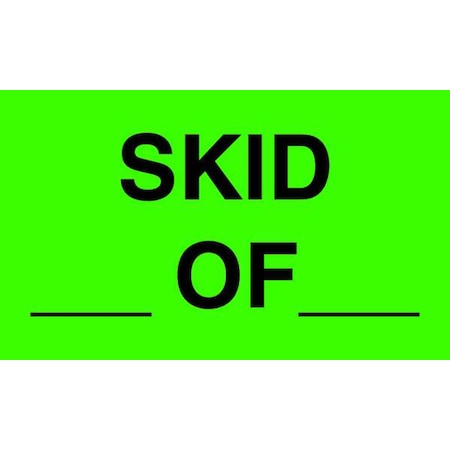 InstructionalHandlingLabel, Green, PK500 MPN:16U795