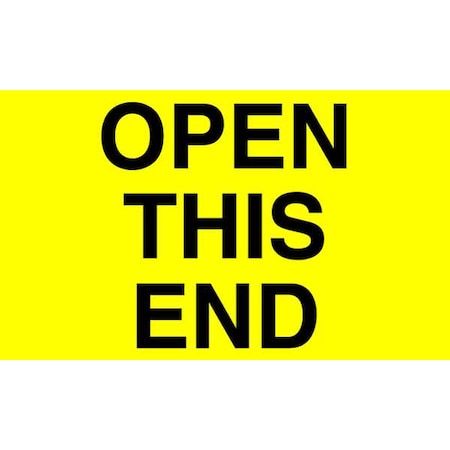 InstructionalHandlingLabel, Yellow, PK500 MPN:16U832
