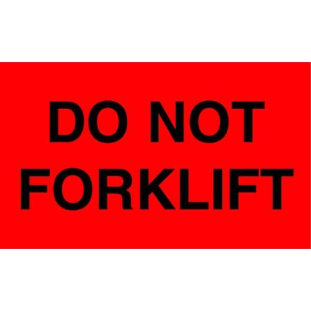 Instructional Handling Label, Red, PK500 MPN:16U833
