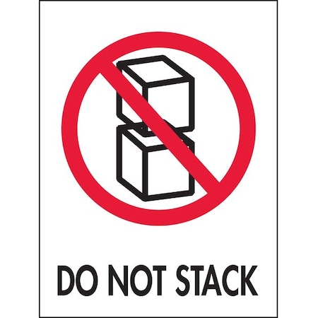InstructionalHandlingLabel, White, PK500 MPN:16U850