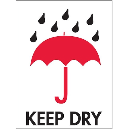 InstructionalHandlingLabel, White, PK500 MPN:16U855
