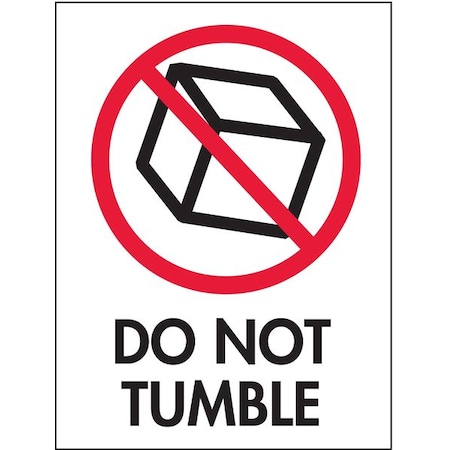 InstructionalHandlingLabel, White, PK500 MPN:16U858