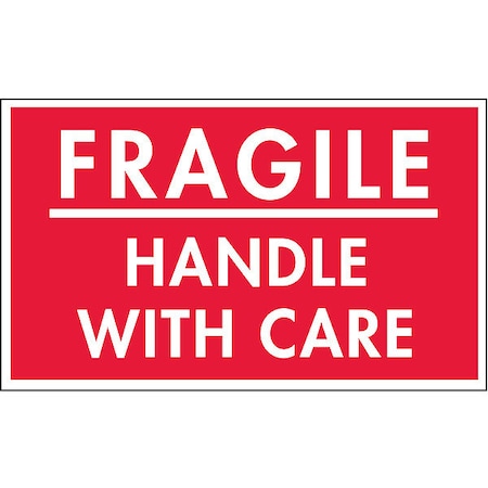 InstructionalHandlingLabel, White, PK500 MPN:16U867