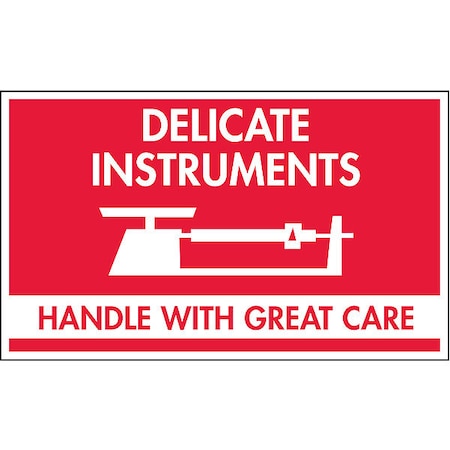 InstructionalHandlingLabel, White, PK500 MPN:16U876