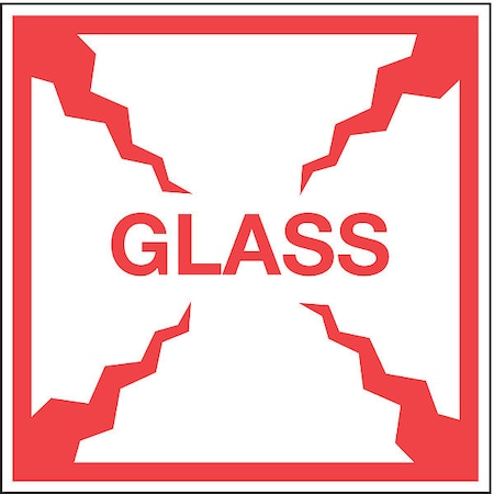 InstructionalHandlingLabel, White, PK500 MPN:16U880
