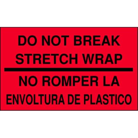 Instructional Handling Label, Red, PK50 MPN:16V046