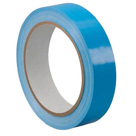 Bag Tape, UPVC, Light Blue, 3/8 In x 72 Yd MPN:TC414