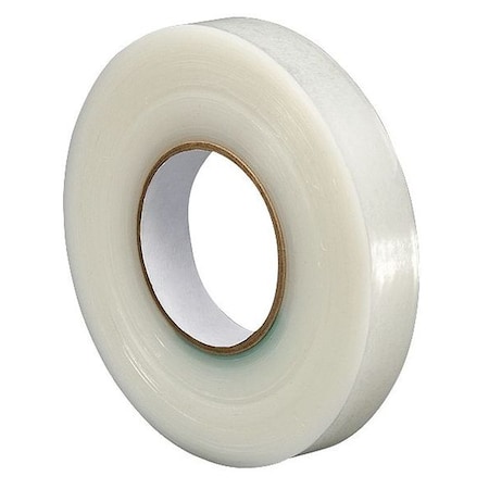 Film Tape, 2 in W x 1, 000 ft L, 3 mil Thick, Transparent, Acrylic Adhesive MPN:15C547