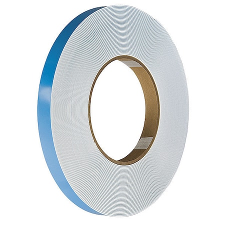 Foam Tape, White, 33-3/8 yd L, 1 in W MPN:15C744