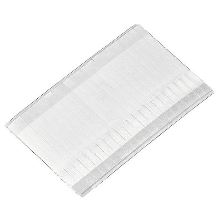 Double-Sided Foam Tape, 1/4 in W, 1 in L, 1/16 in, Polyethylene Foam, Double-Sided, 25 PK MPN:15C779