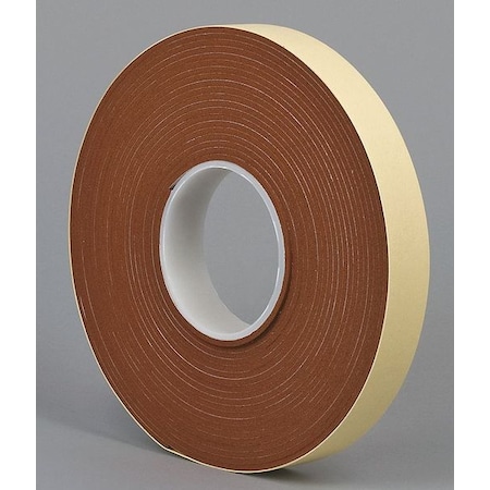 Foam Tape, Orange, 10 yd L, 2 in W MPN:15D301