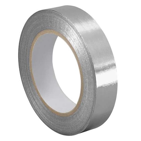 Foil Tape, Aluminum, Silver, 36 yd L, 2 in W MPN:15D643