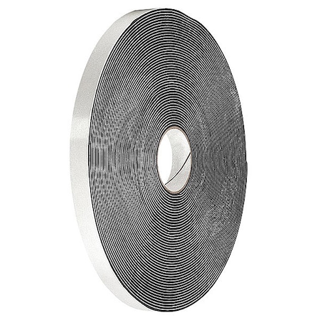 Double-Sided Foam Tape, 1/2 in W, 5 yd L, 1/16 in, Vinyl, Double-Sided MPN:VF16B