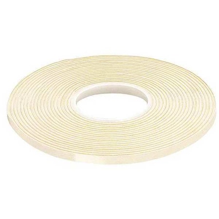Double-Sided Foam Tape, 3/4 in W, 5 yd L, 1/32 in, Vinyl Foam, Double-Sided MPN:VF32W