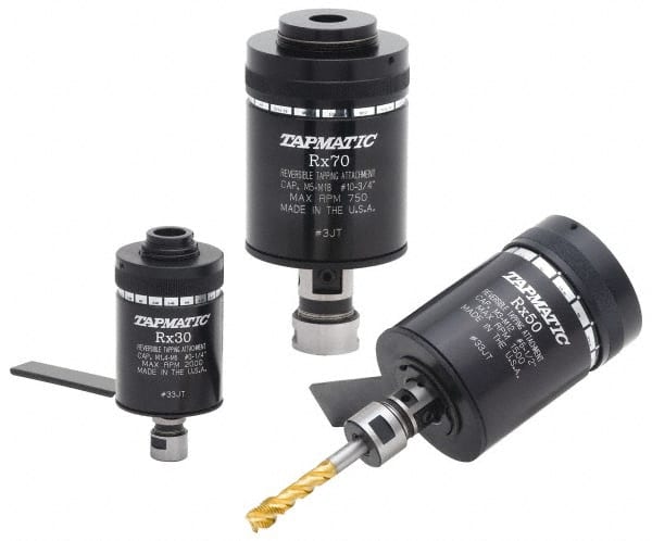 Model RX70, No. 10 Min Tap Capacity, 3/4 Inch-16 Max Mild Steel Tap Capacity, 5/8-16 Mount Tapping Head MPN:017062