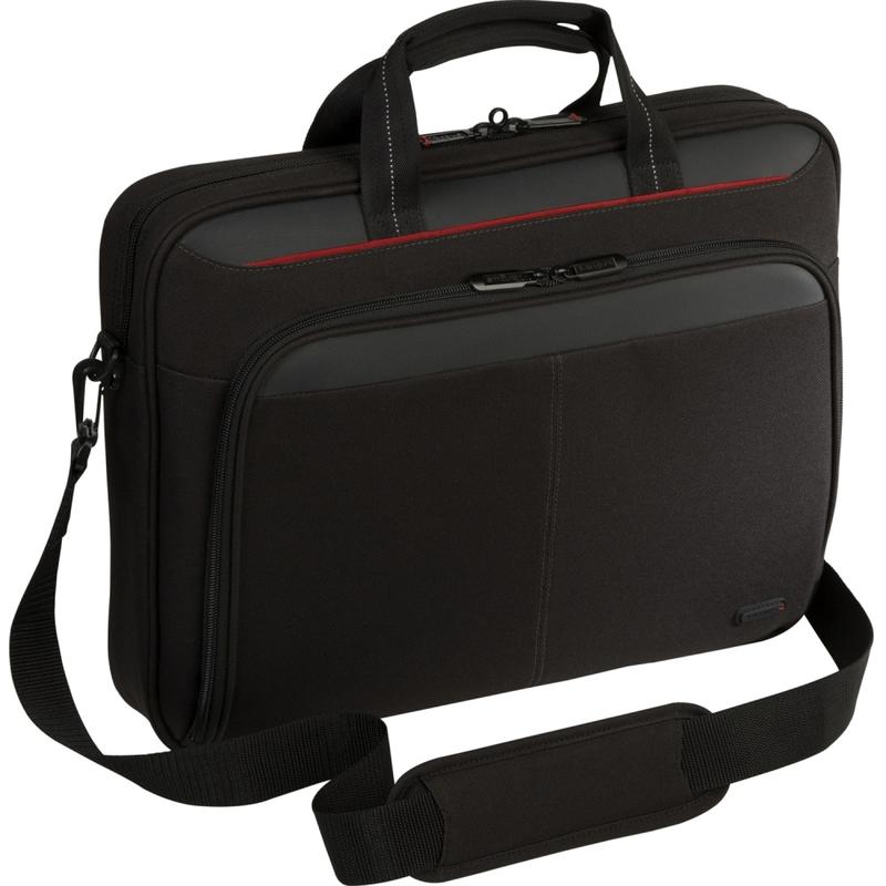 Targus Classic Slim TCT027US Carrying Case (Briefcase) - TCT027US MPN:TCT027US