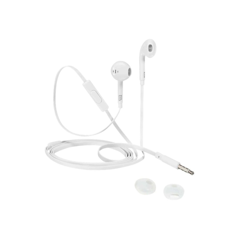 iStore Classic Fit Earbuds (White) Mini phone (3.5mm) Wired Earbud 4.33 ft Cable White MPN:AEH036CAI