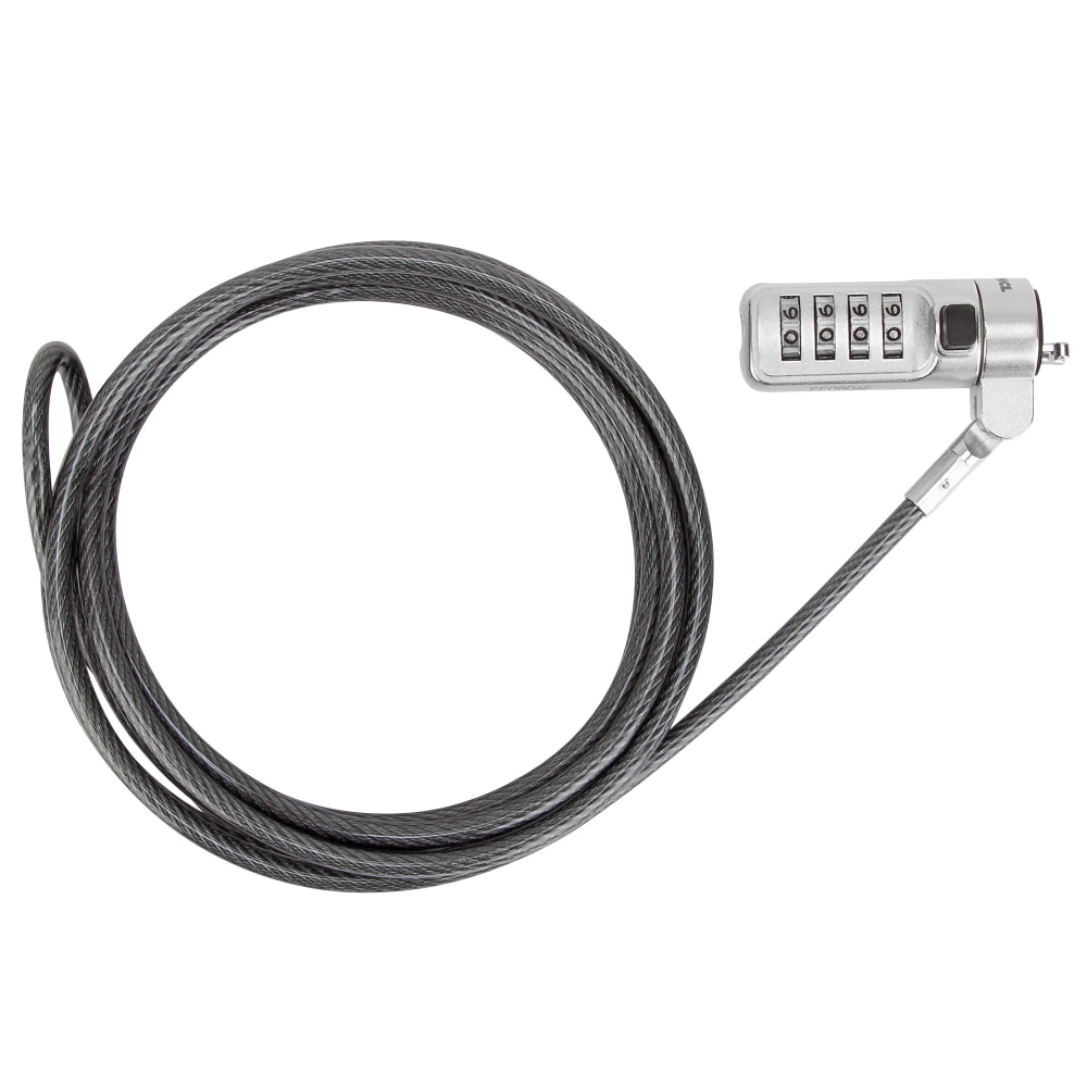 Targus DEFCON Trapezoid Serialized Combo Cable Locks, 6.5ft, Pack Of 25 Locks MPN:ASP66GLX-25S