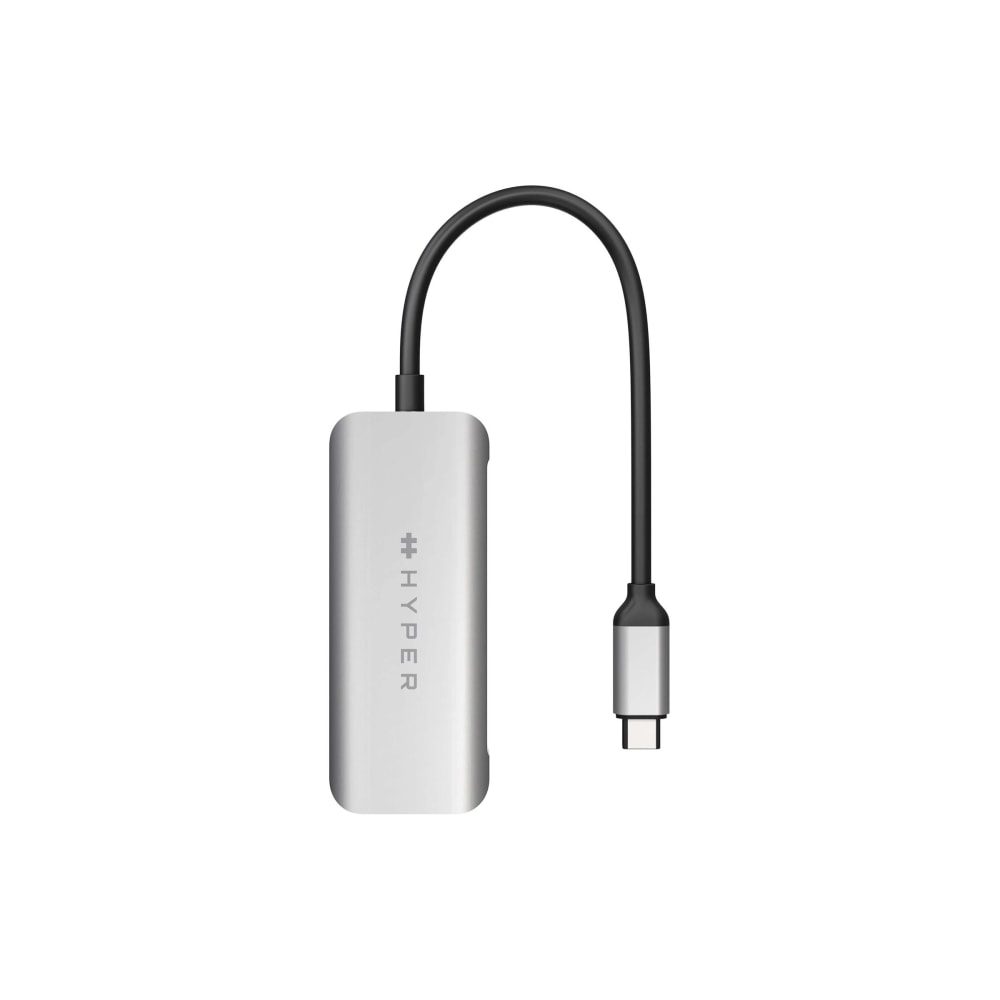Targus Sanho HyperDriver 4-in-1 USB-C Hub, 0.51inH x 1.38inW x 3.35inD, Gray, HD41 MPN:HD41