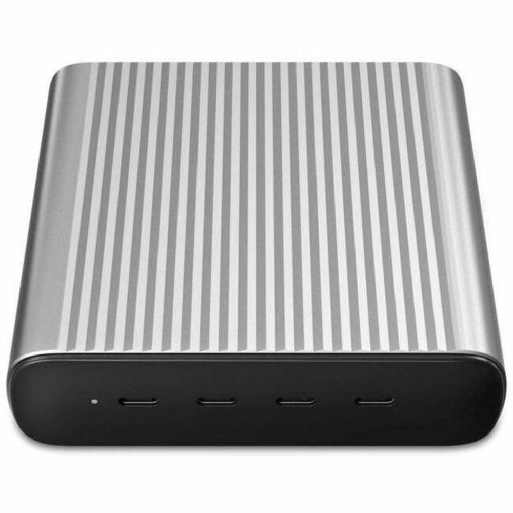 Targus HyperJuice Power Adapter, 4-3/16inH x 2-15/16inW x 1-1/4inD, Silver, HJGAN245 MPN:HJGAN245-US