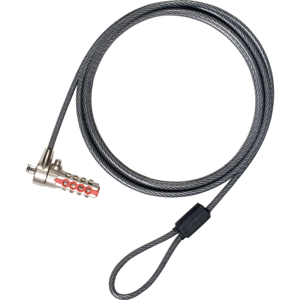 Targus DEFCON T-Lock Serialized Combo Cable Lock, 6.5ft MPN:PA410S-1