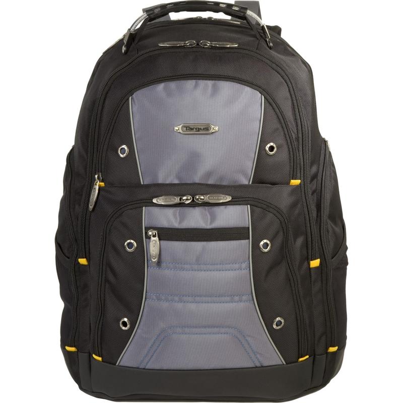 Targus Drifter II TSB239US Rugged Backpack For Up To 17in Laptops, Black/Gray MPN:TSB239US