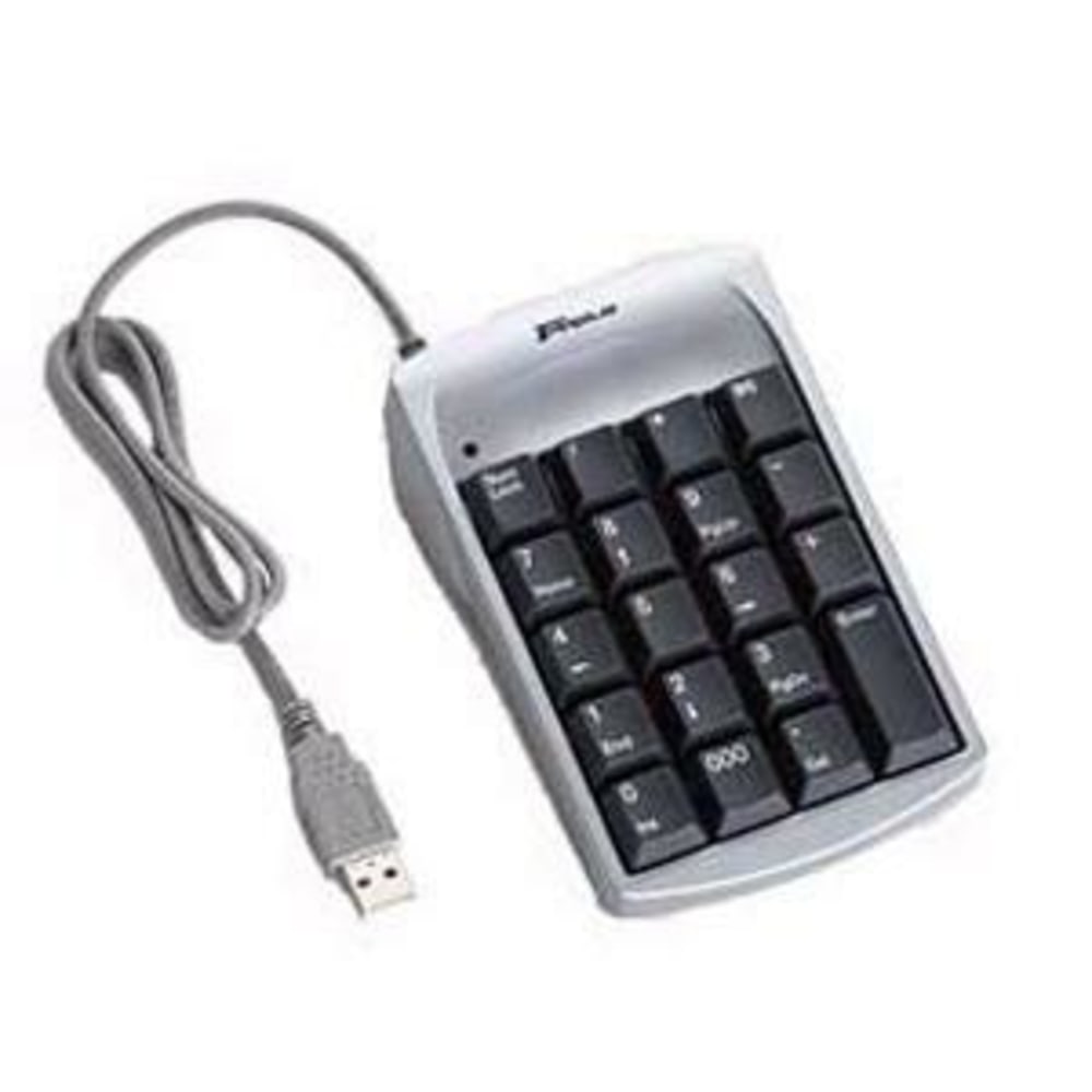 Targus Ultra Mini 19-Key Numeric Keypad With USB Hub, Black, PAUK10U MPN:PAUK10U