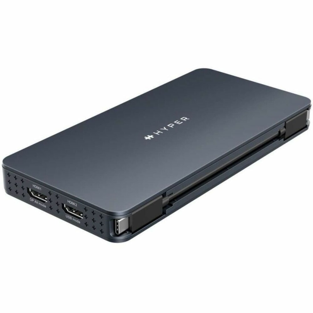 HyperDrive Next 10 Port Business Class USB-C Dock, 11/16inH x 6-11/16inW x 3-5/16inD, HD7001GL MPN:HD7001GL
