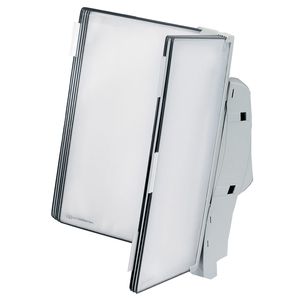 Tarifold TW271 10-Pocket Modular Wall Expansion Reference System, 12inH x 14inW x 14inD, Gray MPN:TW271