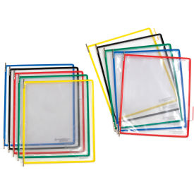 Tarifold® Pivoting Pocket Packs 10 Pockets/Pack Assorted Colors P090