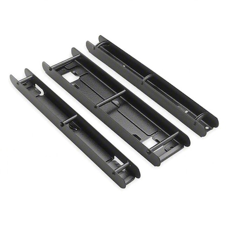 Catalog Rack Ring Sec., 1-1/3 In. H, Blk MPN:50405