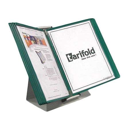 Document Desk Display Unit, 10 Green Pock MPN:D251