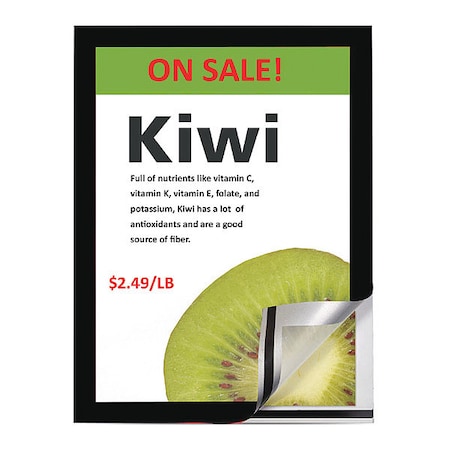 Magneto Magnetic Picture Frame, Black, PK2 MPN:P18610