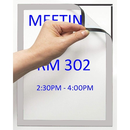 Magneto Adhesive Picture Frame, Slvr, PK2 MPN:P18650