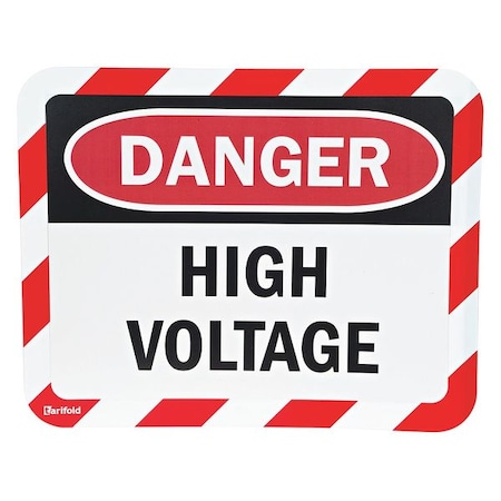 Sign Holder, 9 3/4 in x 12 1/8 in, PVC, PK2 MPN:P194943HV