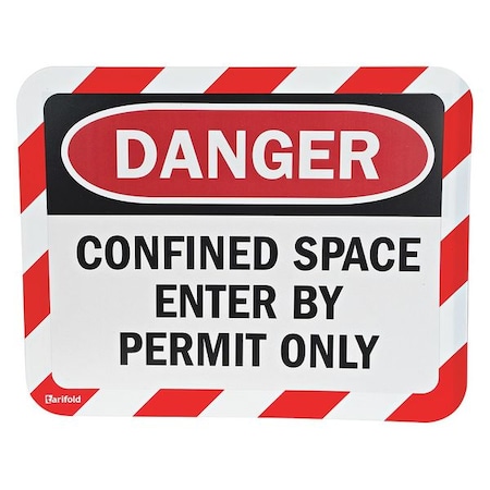 Sign Holder, 9 3/4 in x 12 1/8 in, PVC, PK2 MPN:P194993CS